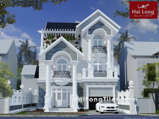 Biệt thự Mini kiểu Pháp 3 tầng