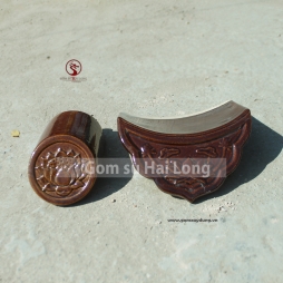 ngói âm dương men sứ cánh gián