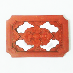 Gạch thông gió đất nung hoa mây 30x20 cm Gạch thông gió đất nung hoa mây 30x20 cm