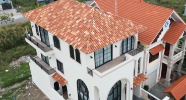 Kiến trúc Địa Trung Hải cũng có thể ứng dụng với biệt thự nhà phố