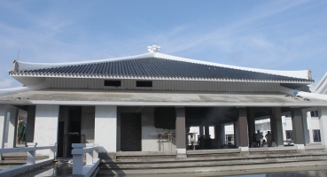 Ngói lợp Nhà hàng tiệc cưới Almaz - Vincom Village Sài Đồng hinh 1 Ngói lợp Nhà hàng tiệc cưới Almaz - Vincom Village Sài Đồng hinh 1