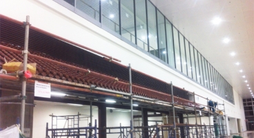 Cổng chào nhà ga T2 hinh 2 Cổng chào nhà ga T2 hinh 2