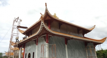 Ngói âm dương vàng Hổ phách tại Miếu Bà tại Đồng Nai hinh 4 Ngói âm dương vàng Hổ phách tại Miếu Bà tại Đồng Nai hinh 4