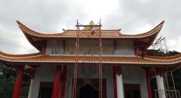 Ngói âm dương vàng Hổ phách tại Miếu Bà tại Đồng Nai hinh 5 Ngói âm dương vàng Hổ phách tại Miếu Bà tại Đồng Nai hinh 5