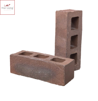 Gạch xây không trát ManVillas (Nâu đen cũ Marron) 02 Gạch xây không trát ManVillas (Nâu đen cũ Marron) 01