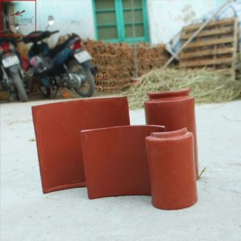 ngói âm dương đất nung Bát Tràng ngói âm dương đất nung Bát Tràng
