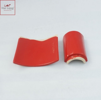 ngói sứ tráng men màu đỏ ngói sứ tráng men màu đỏ