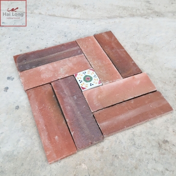 gạch lát sân đỏ