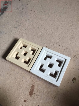 Gạch bông gió cube tráng men Bát Tràng Gạch bông gió cube tráng men Bát Tràng
