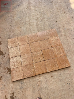 Gạch gốm men đá ong 150x150 dày 15