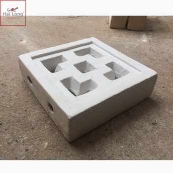 Gạch bông gió cube tráng men Bát Tràng Gạch bông gió cube tráng men Bát Tràng
