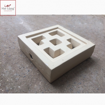 Gạch bông gió cube tráng men Bát Tràng Gạch bông gió cube tráng men Bát Tràng