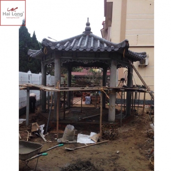 ngói âm dương lợp lầu ngũ giác ngói âm dương lợp lầu ngũ giác